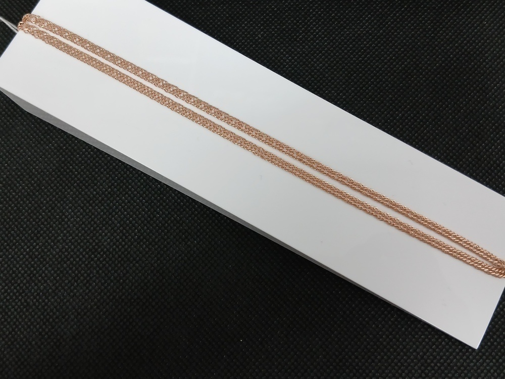 ЦЛР3585 ЦЕПЬ ПОЛНОВЕСНАЯ Ромб тройной (Au 585)