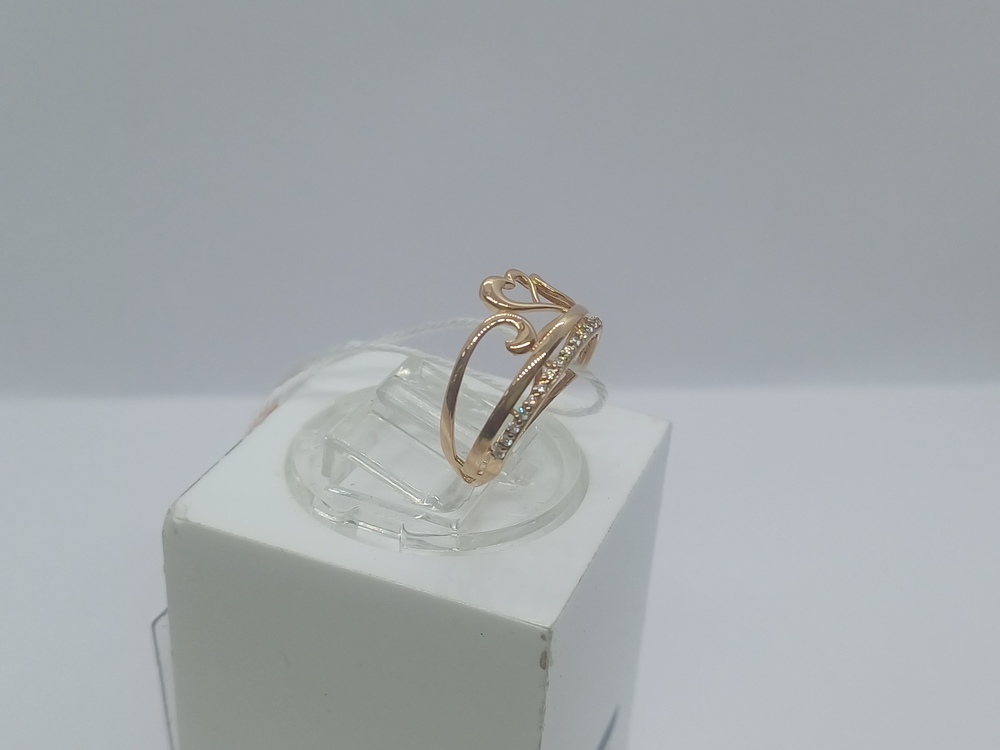 КОЛКМИ585 КОЛЬЦО С КАМНЯМИ (Au 585)
