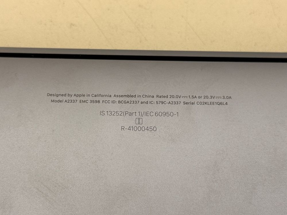 Ноутбук Apple Macbook Air 13 2020 M1 8/256