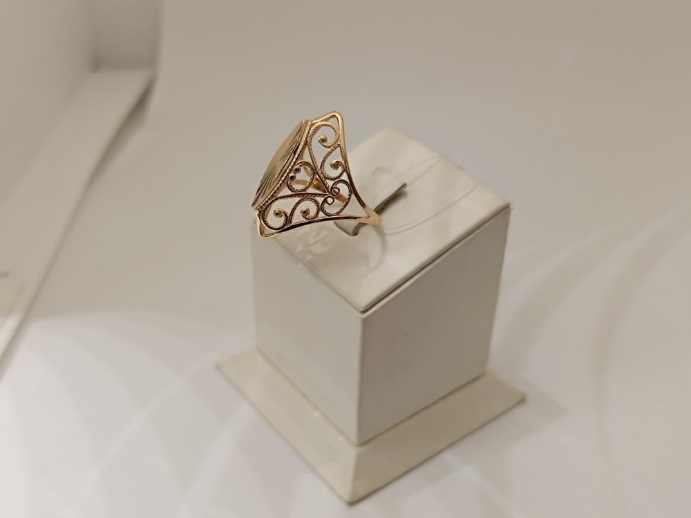 КОЛЬЦО БЕЗ КАМНЯ (Au 585)