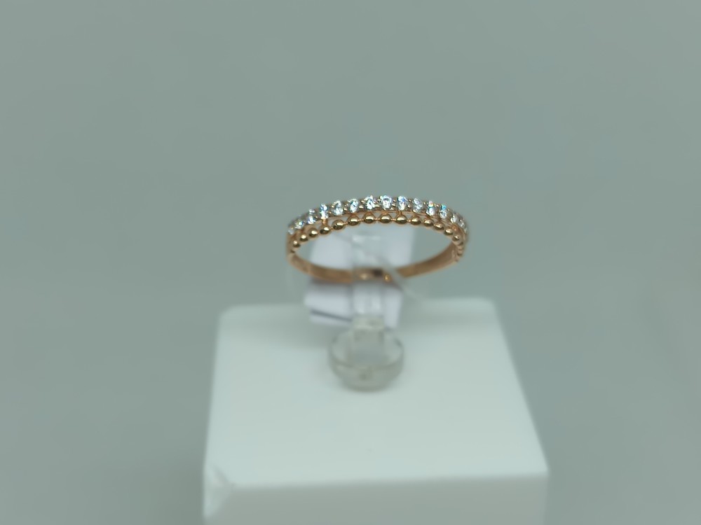 КОЛКМИ585 КОЛЬЦО С КАМНЯМИ (Au 585)