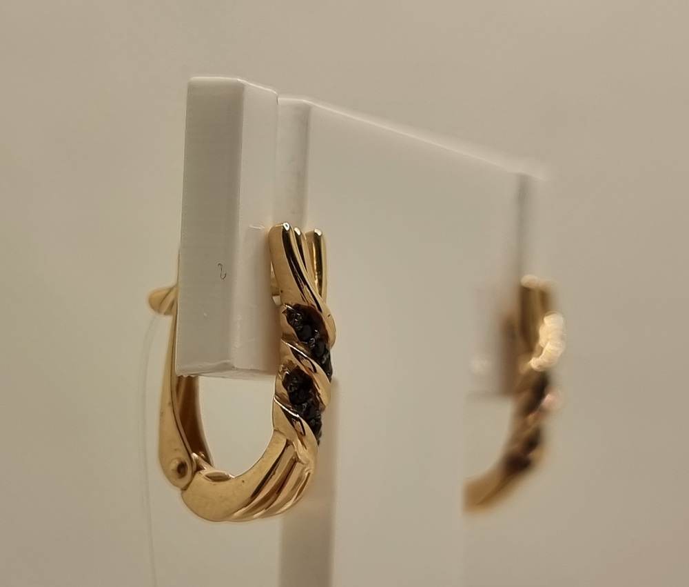 04-52-0800-04 СЕРЬГИ С КАМНЯМИ (Au 585)