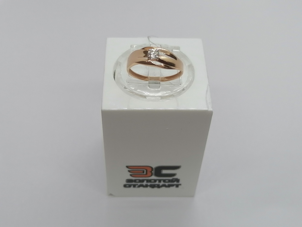 КОЛЬЦО С КАМНЕМ (Au 585)