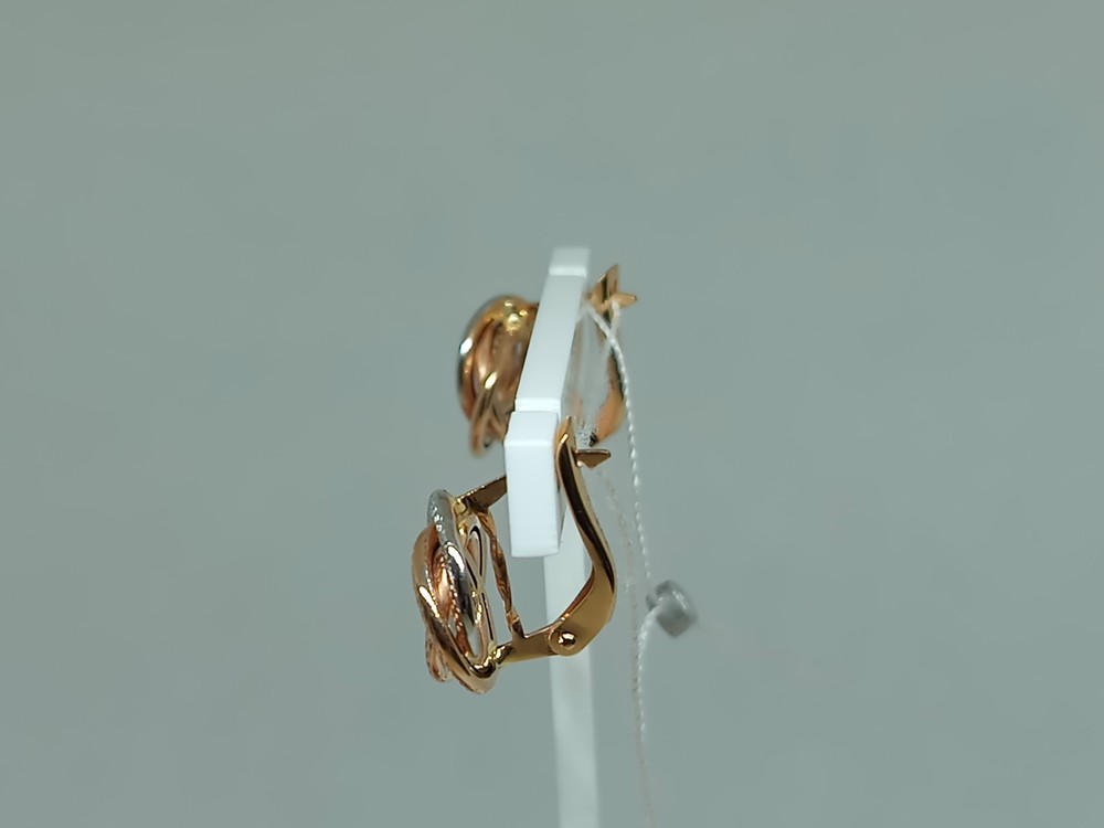 СЕРЬГИ БЕЗ КАМНЯ (Au 585)