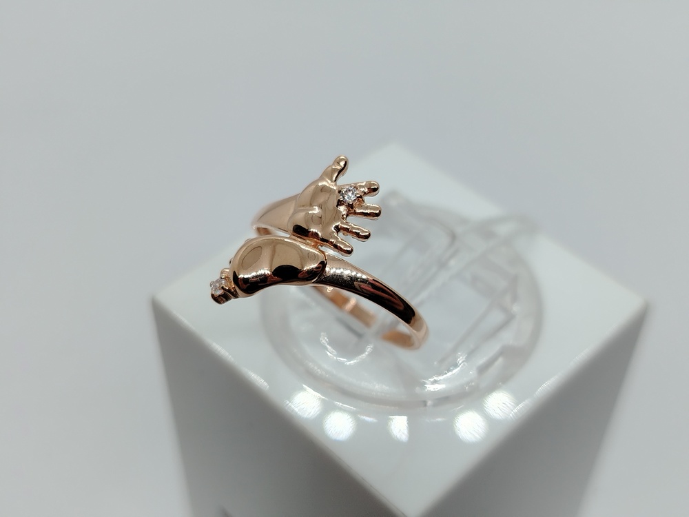 КОЛКМИ585 КОЛЬЦО С КАМНЯМИ (Au 585)