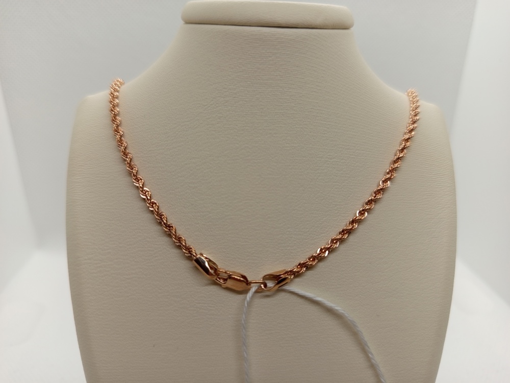 ЦЛВР585 ЦЕПЬ ПОЛНОВЕСНАЯ Веревка (Au 585)