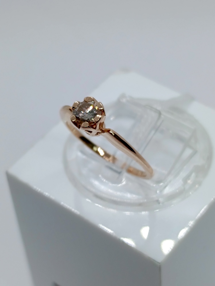 КОЛЬЦО БРИЛЛИАНТ Au 585