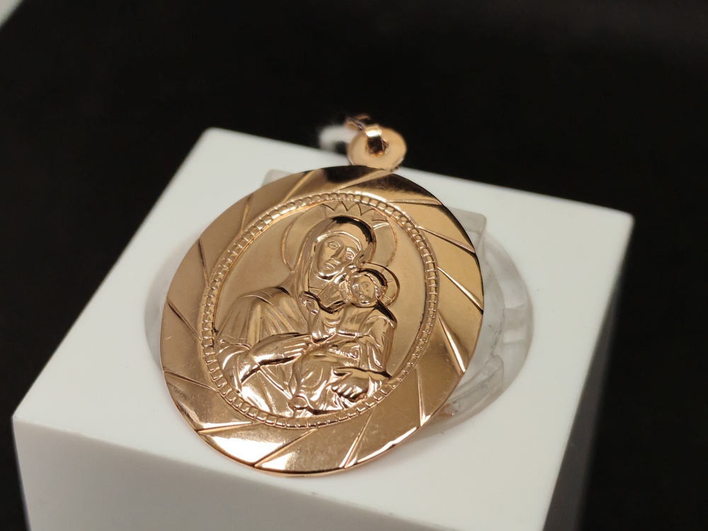 ПОДВЕСКА ИКОНА БЕЗ КАМНЯ (Au 585)
