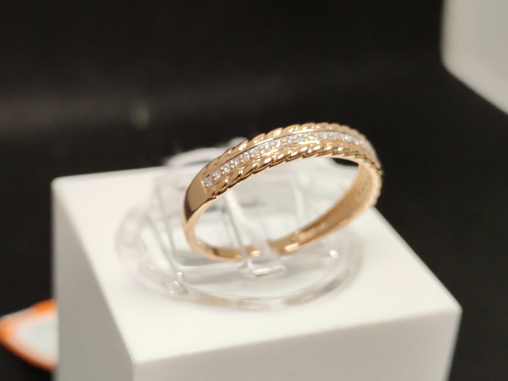 КОЛЬЦО БРИЛЛИАНТ Au 585