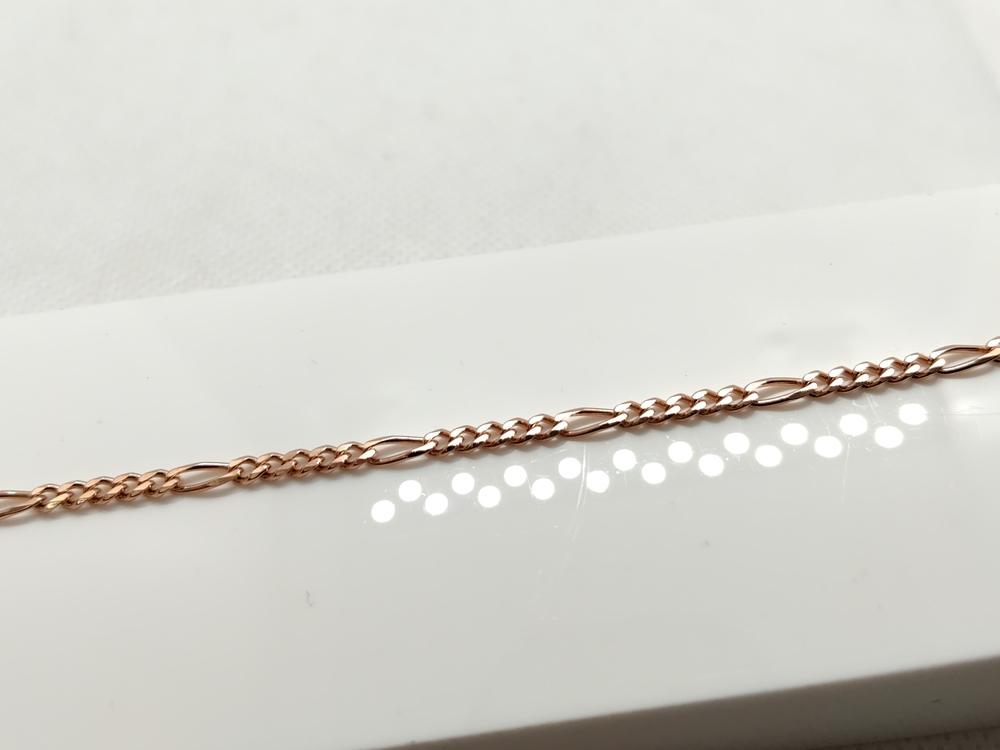 БРАСЛЕТ ПОЛНОВЕСНЫЙ Фигаро(картье) Au 585