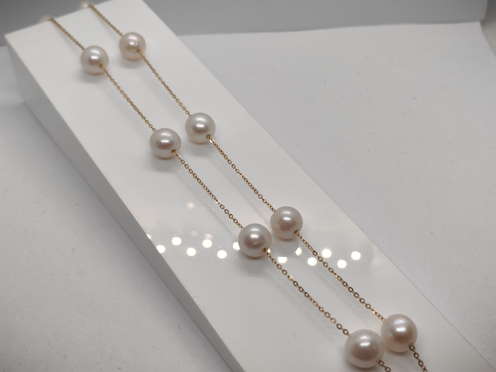 КОЛЬЕ С КАМНЯМИ Au 585 КОЛЬЕ С КАМНЯМИ Au 585