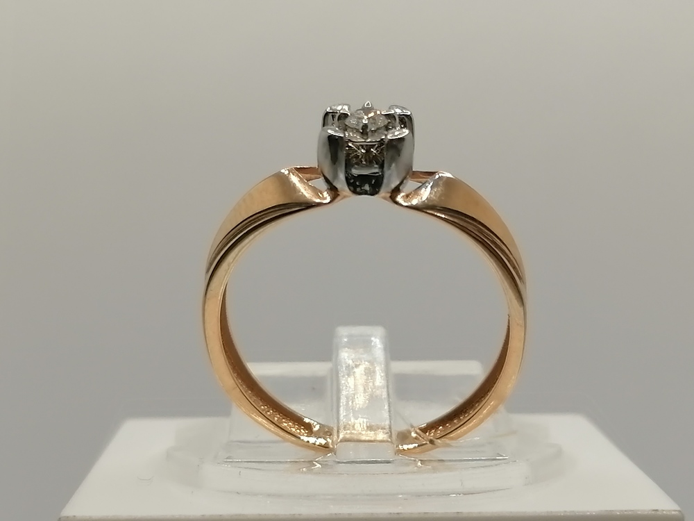 КОЛЬЦО БРИЛЛИАНТ (Au 585)