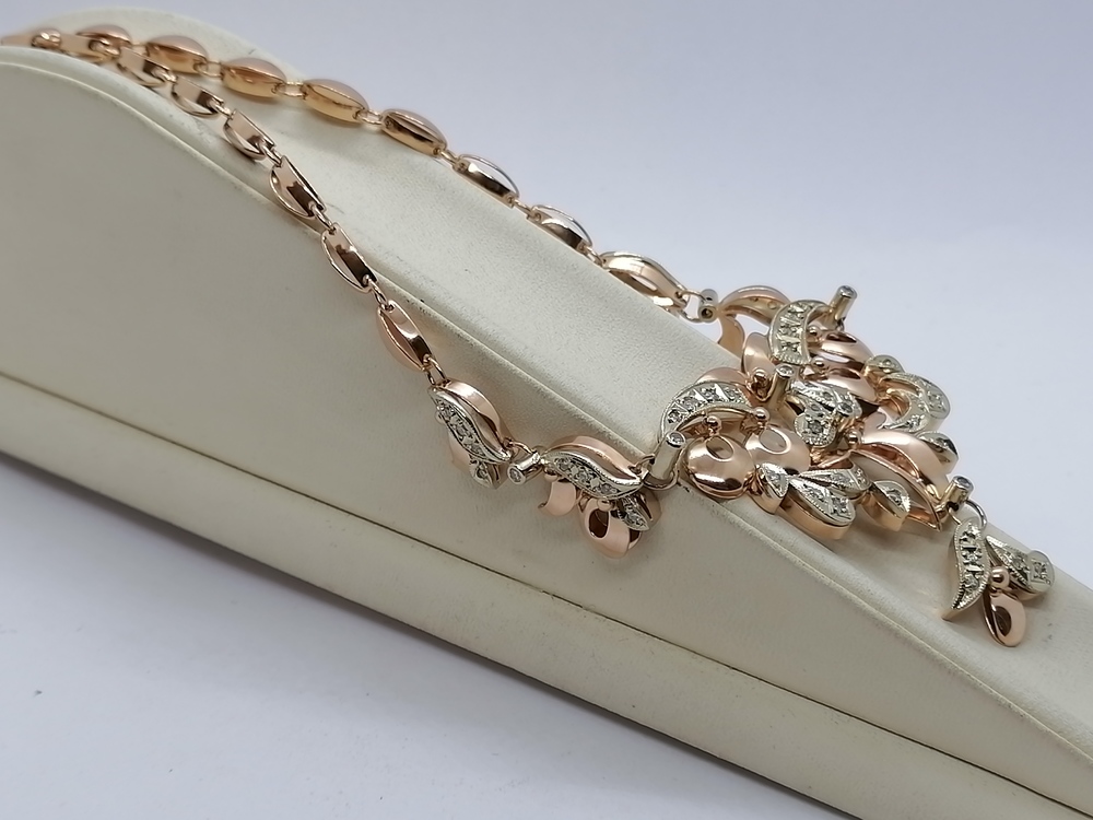 КОЛЬЕ БРИЛЛИАНТ Au 585