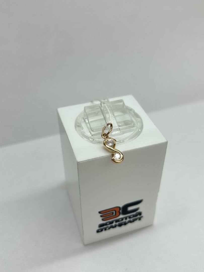ПОДКМИ585 ПОДВЕСКА С КАМНЯМИ (Au 585)