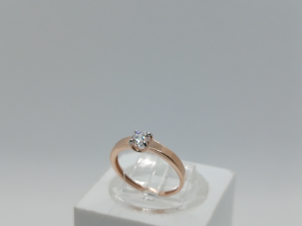 КОЛЬЦО С КАМНЕМ (Au 585)