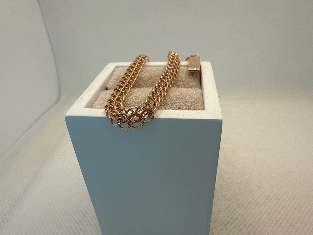 БРАСЛЕТ ПОЛНОВЕСНЫЙ Итальянка (Au 585)