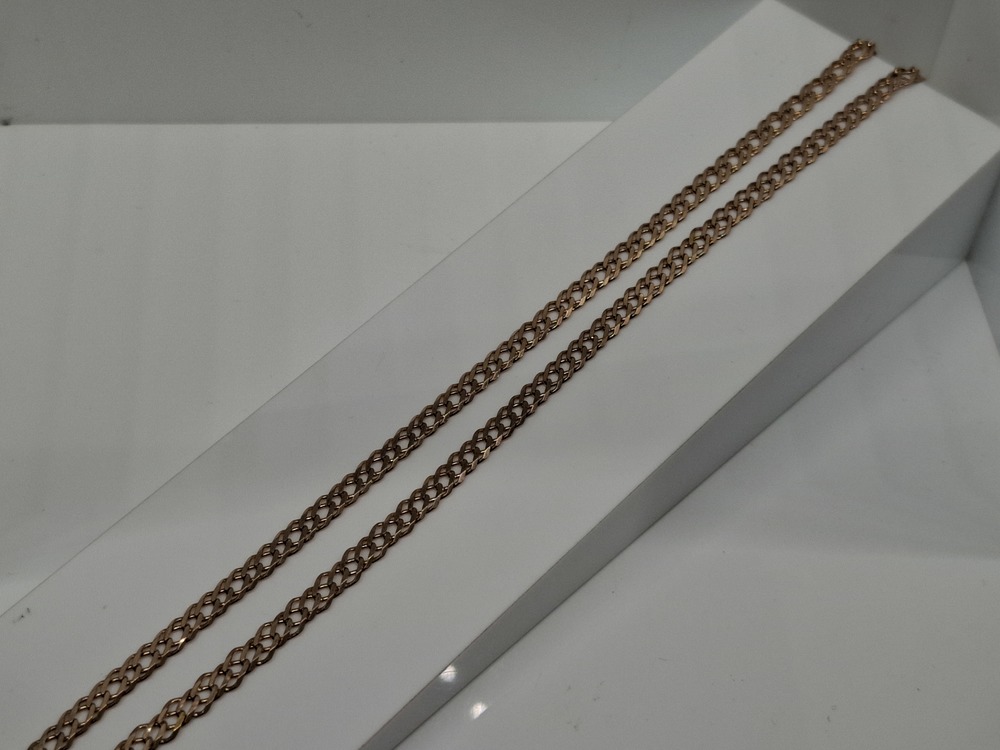 ЦЛР2585 ЦЕПЬ ПОЛНОВЕСНАЯ Ромб двойной (Au 585)