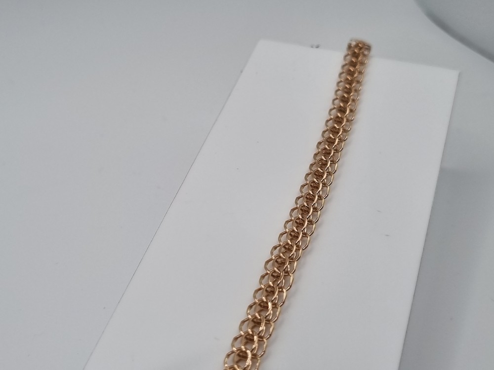 БРАСЛЕТ ПОЛНОВЕСНЫЙ Итальянка Au 585