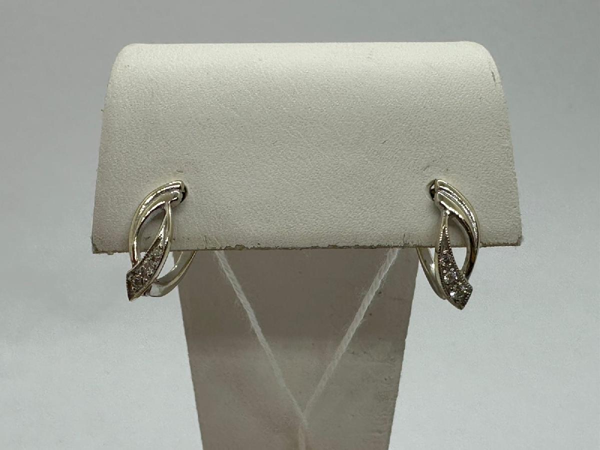 СЕРЬГИ БРИЛЛИАНТ (Au 585)