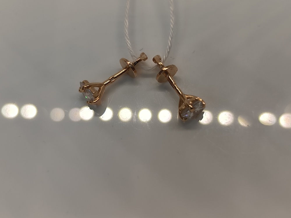 СЕРЬГИ ПУСЕТЫ (Au 585)