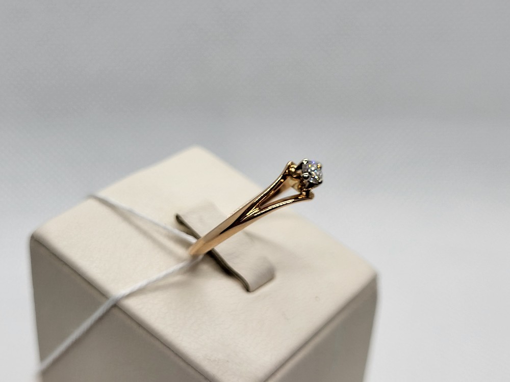 КОЛЬЦО БРИЛЛИАНТ Au 585