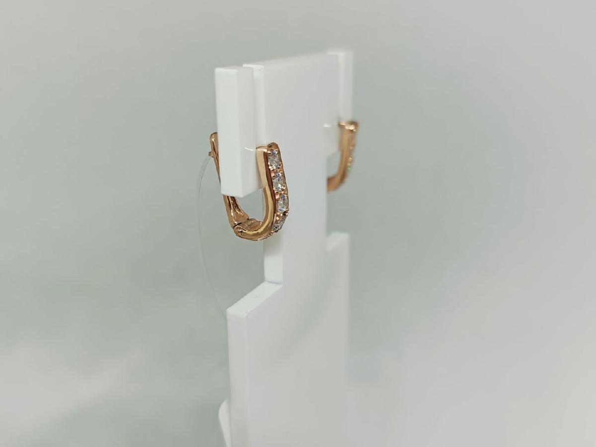 СЕРЬГИ С КАМНЯМИ (Au 585)