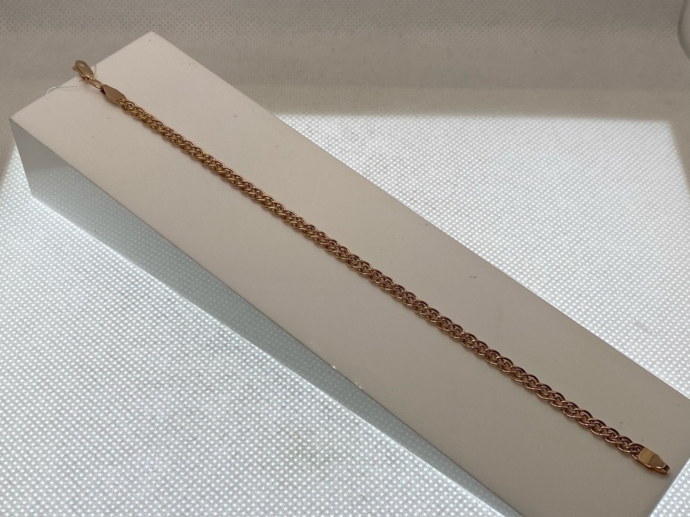 БРАСЛЕТ ПУСТОТЕЛЫЙ Нона (Au 585)