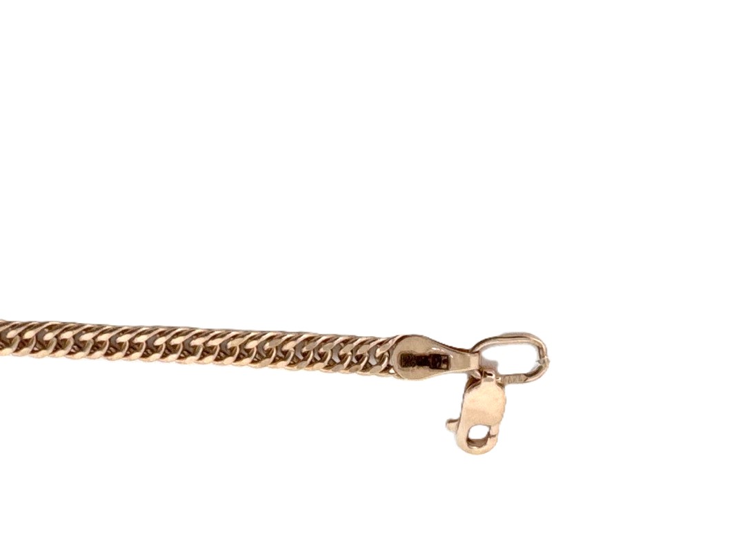 БРАСЛЕТ ПУСТОТЕЛЫЙ Панцирное (Au 585)