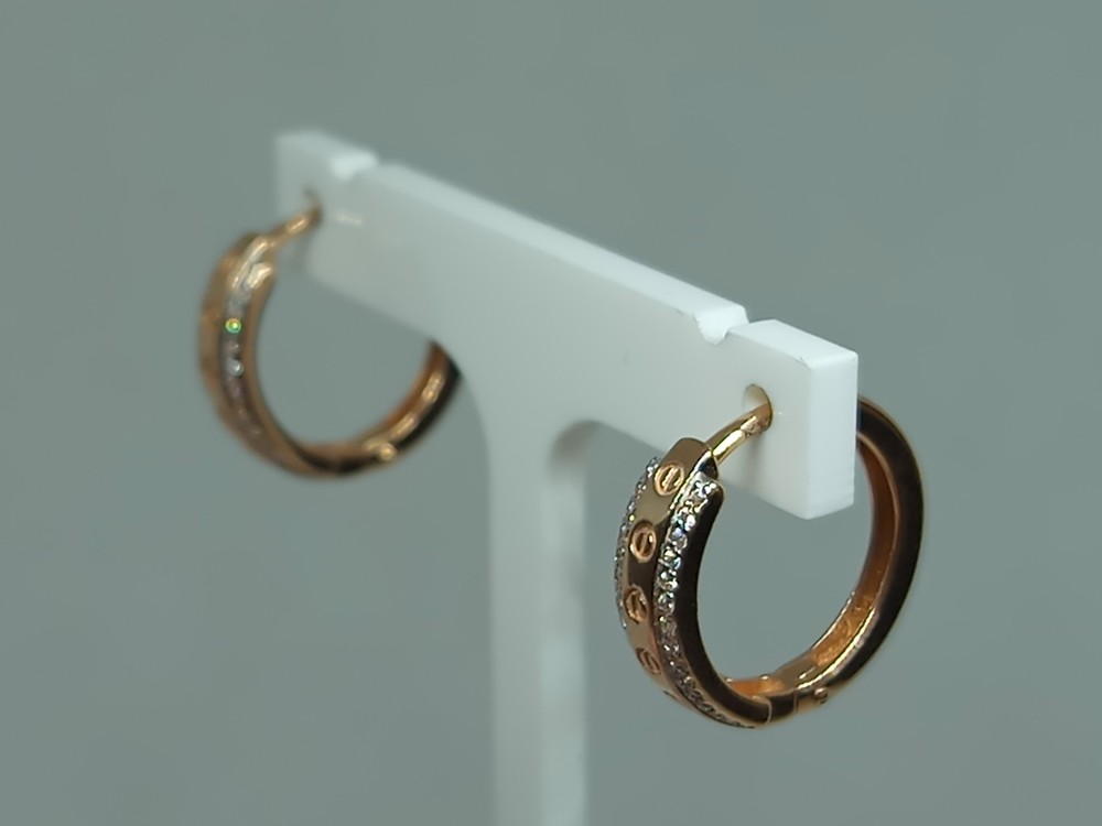 СКМИ585 СЕРЬГИ С КАМНЯМИ (Au 585) СКМИ585 СЕРЬГИ С КАМНЯМИ (Au 585)