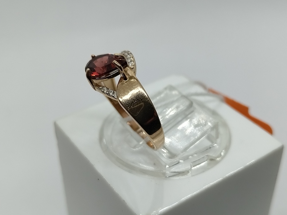 КОЛКМИ585 КОЛЬЦО С КАМНЯМИ (Au 585)