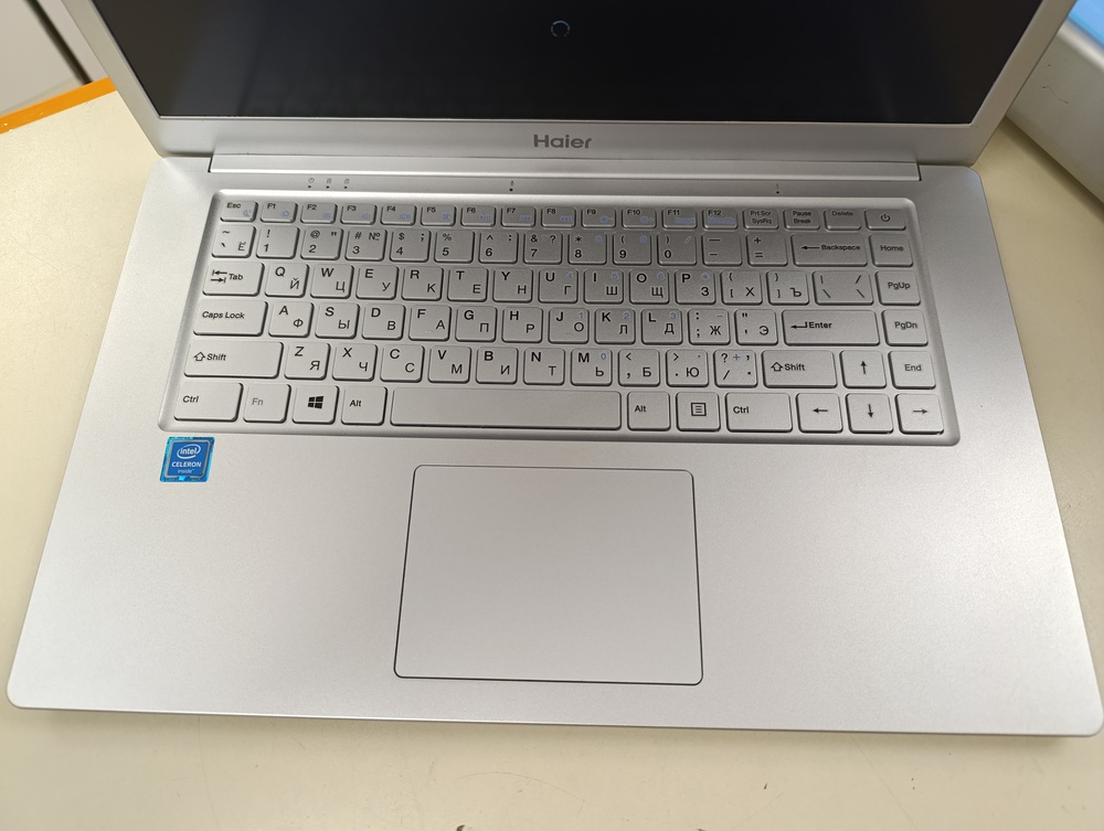 Ноутбук Haier U1520EM; Celeron N4020, HD Graphics, 4 Гб, 64 Гб, Нет