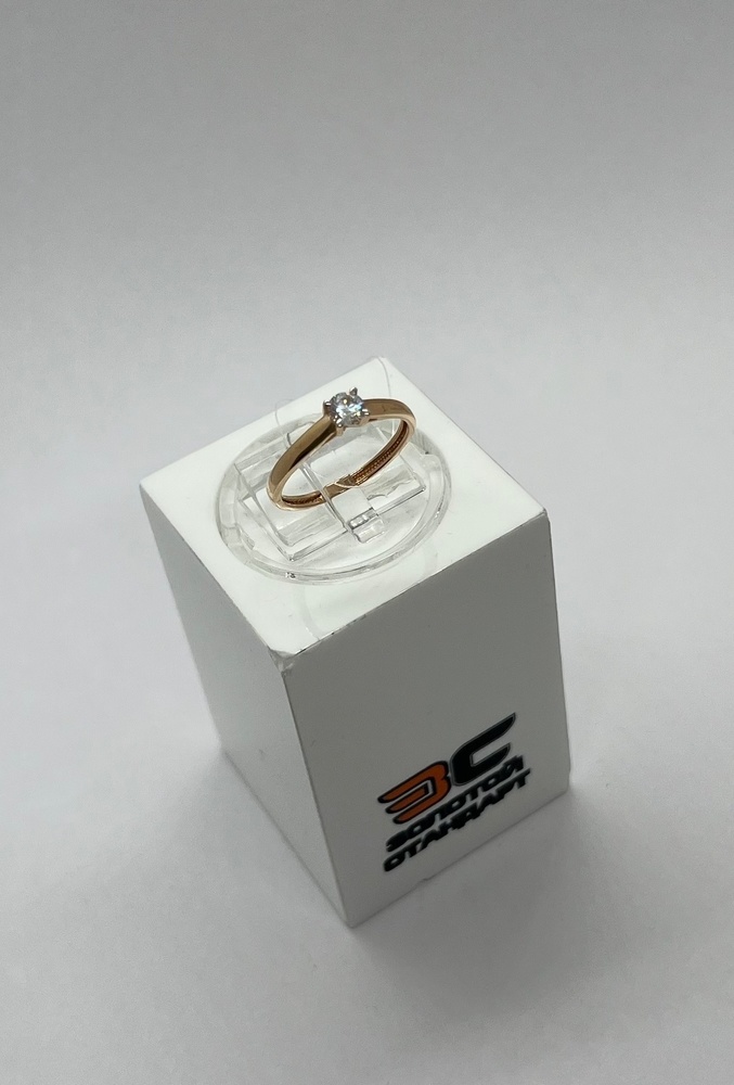 КОЛЬЦО С КАМНЕМ (Au 585)