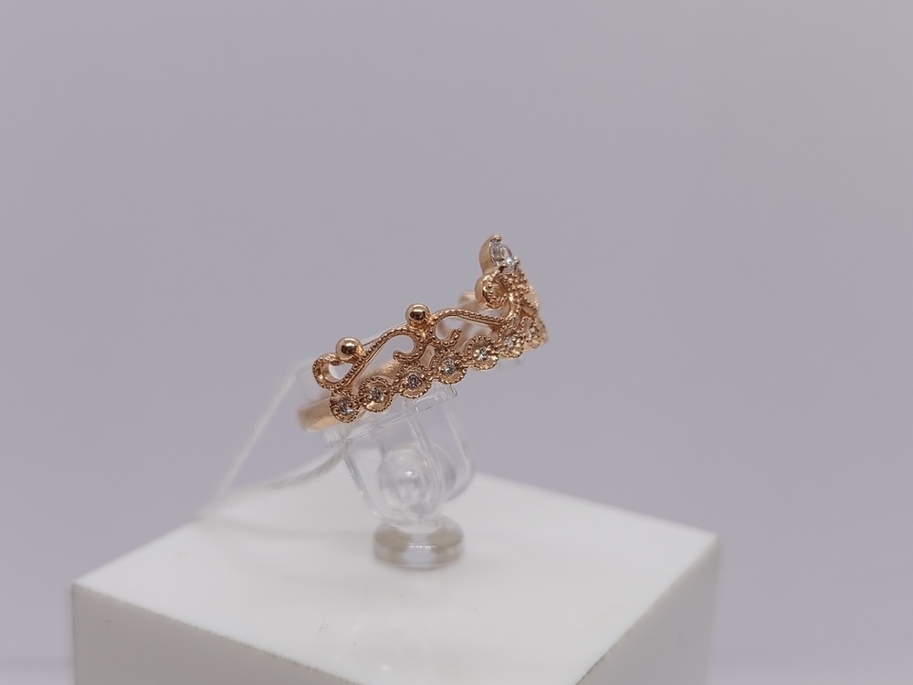 КОЛКМИ585 КОЛЬЦО С КАМНЯМИ (Au 585)