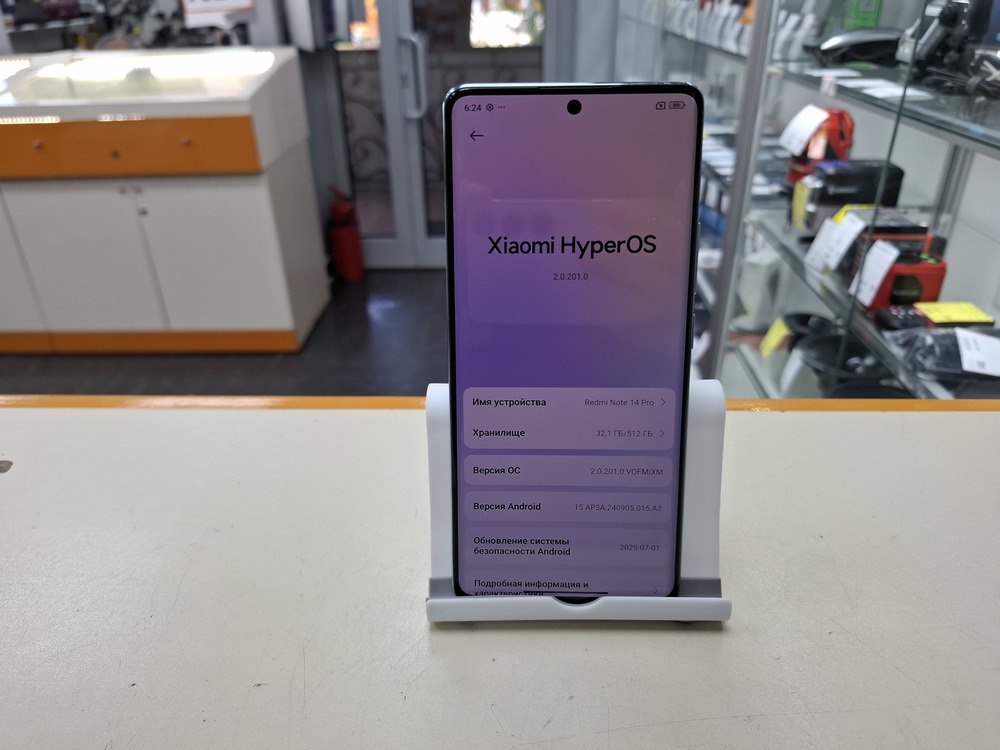 Смартфон Xiaomi Redmi Note 14 Pro 12/512