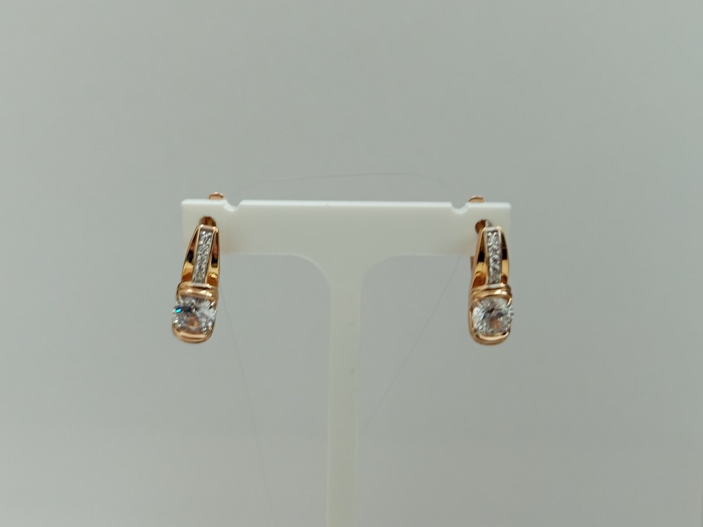 СЕРЬГИ С КАМНЯМИ (Au 585)