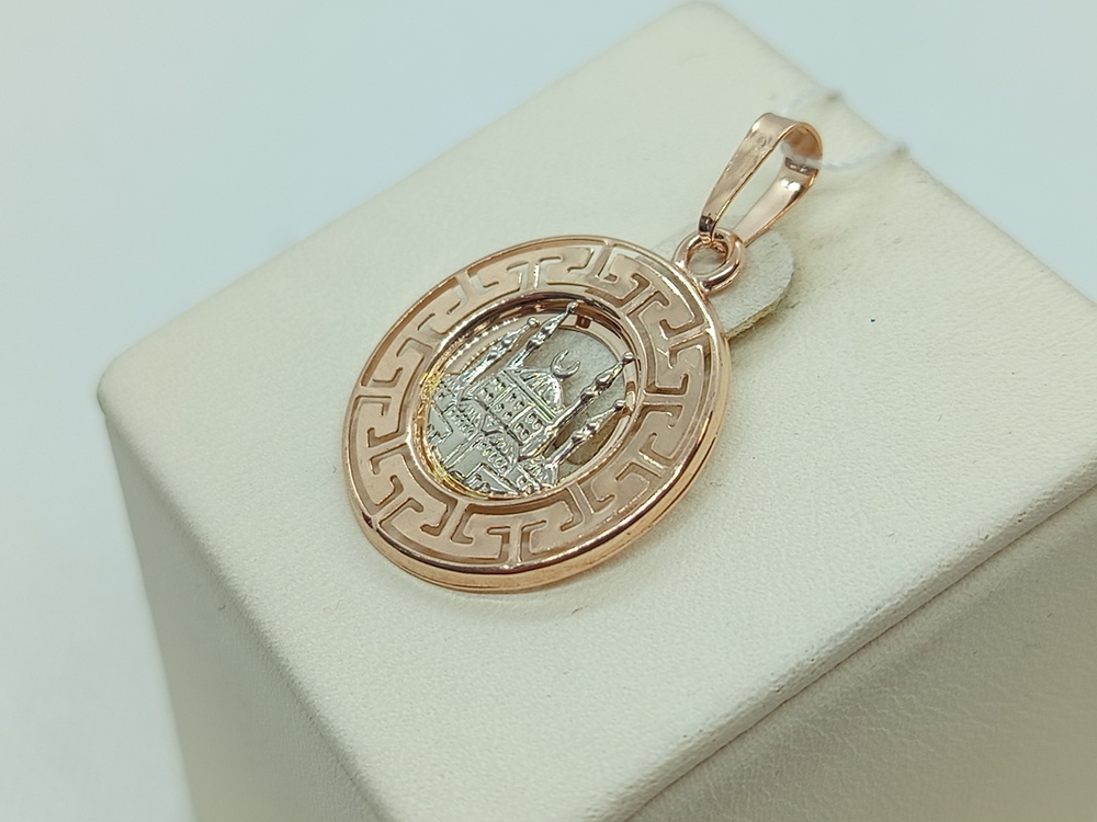 КрСВПМ ПОДВЕСКА МЕЧЕТЬ (Au 585)