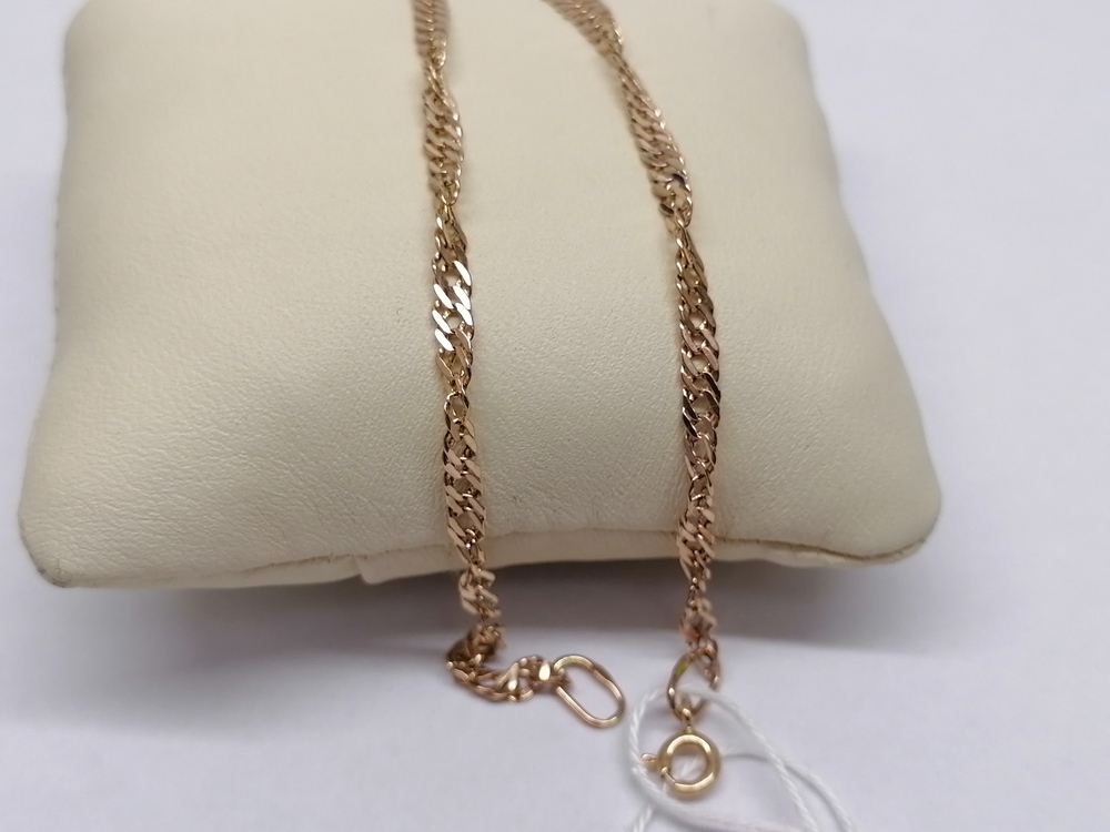 БРАСЛЕТ ПОЛНОВЕСНЫЙ Сингапур Au 585