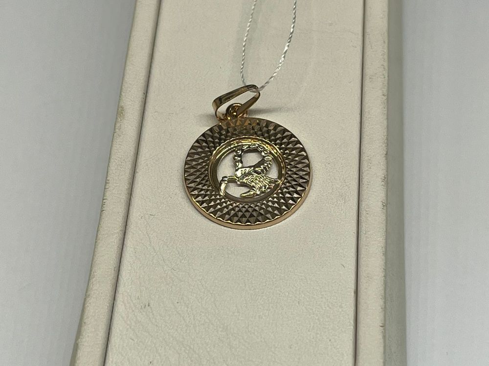 КрСПАскр ПОДВЕСКА ЗНАК ЗОДИАКА СКОРПИОН (Au 585)