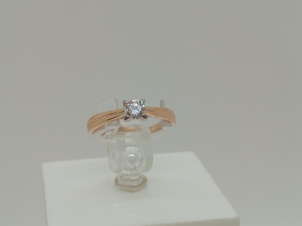 КОЛЬЦО С КАМНЕМ (Au 585)