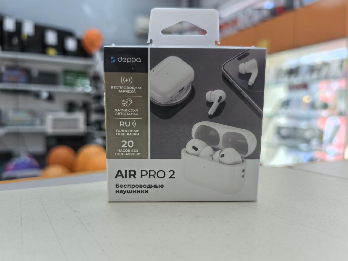 Наушники беспроводные Deppa 44167 Air Pro 2
