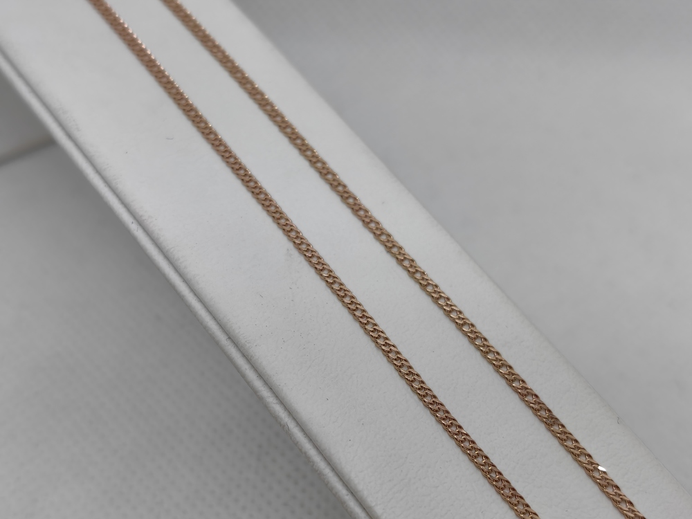 ЦЛР2585 ЦЕПЬ ПОЛНОВЕСНАЯ Ромб двойной (Au 585)