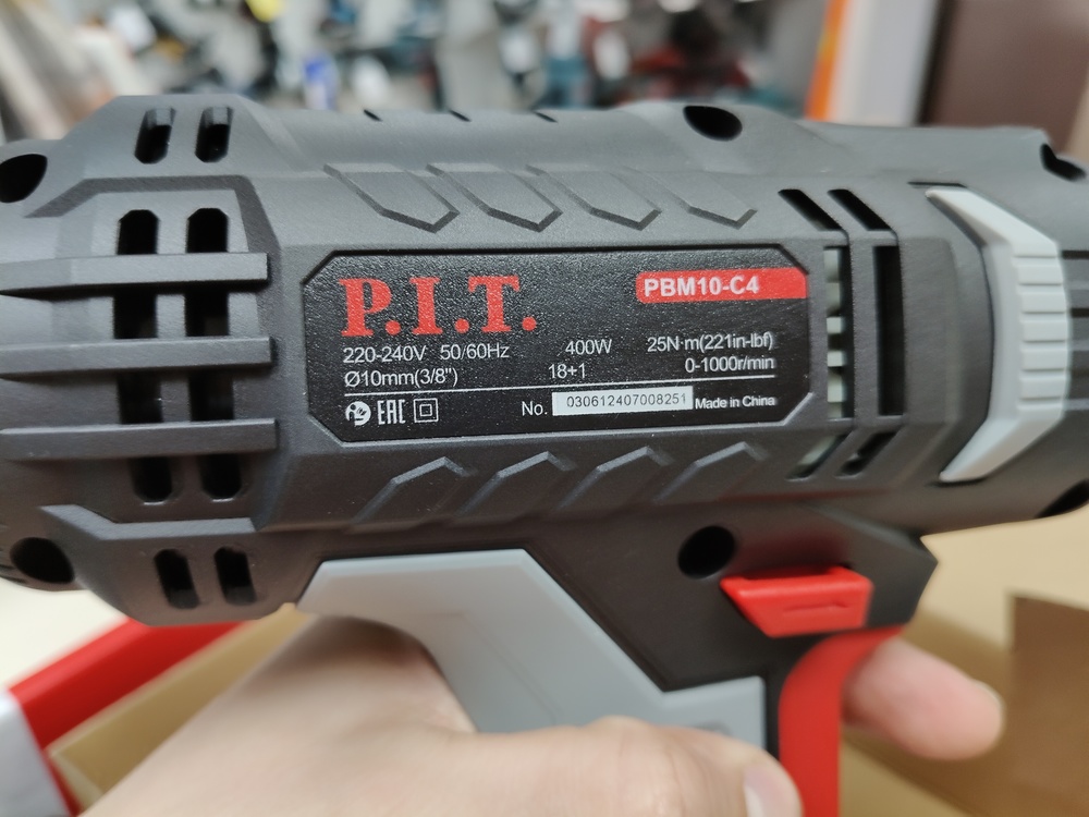 ДРЕЛЬ-ШУРУПОВЕРТ P.I.T. PBM10-C4