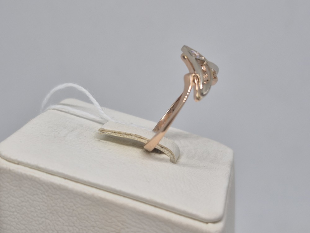 КОЛКМ585 КОЛЬЦО С КАМНЕМ (Au 585)