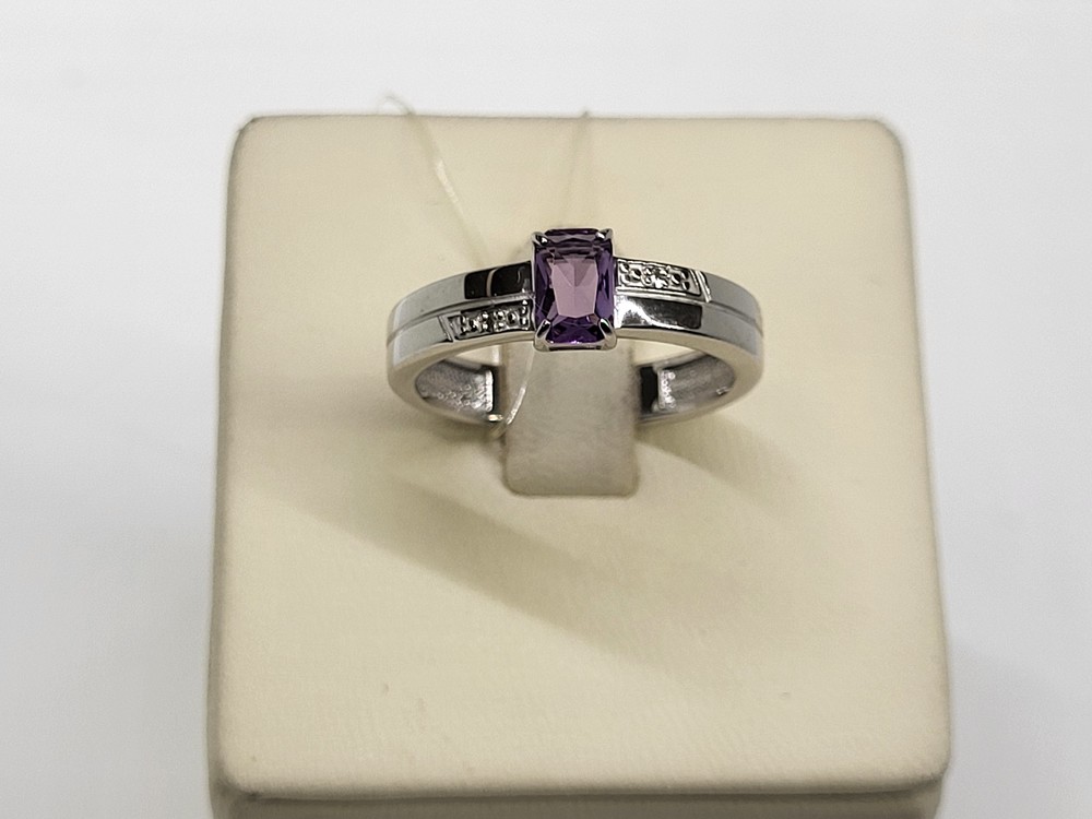 КОЛЬЦО БРИЛЛИАНТ (Ag 925)