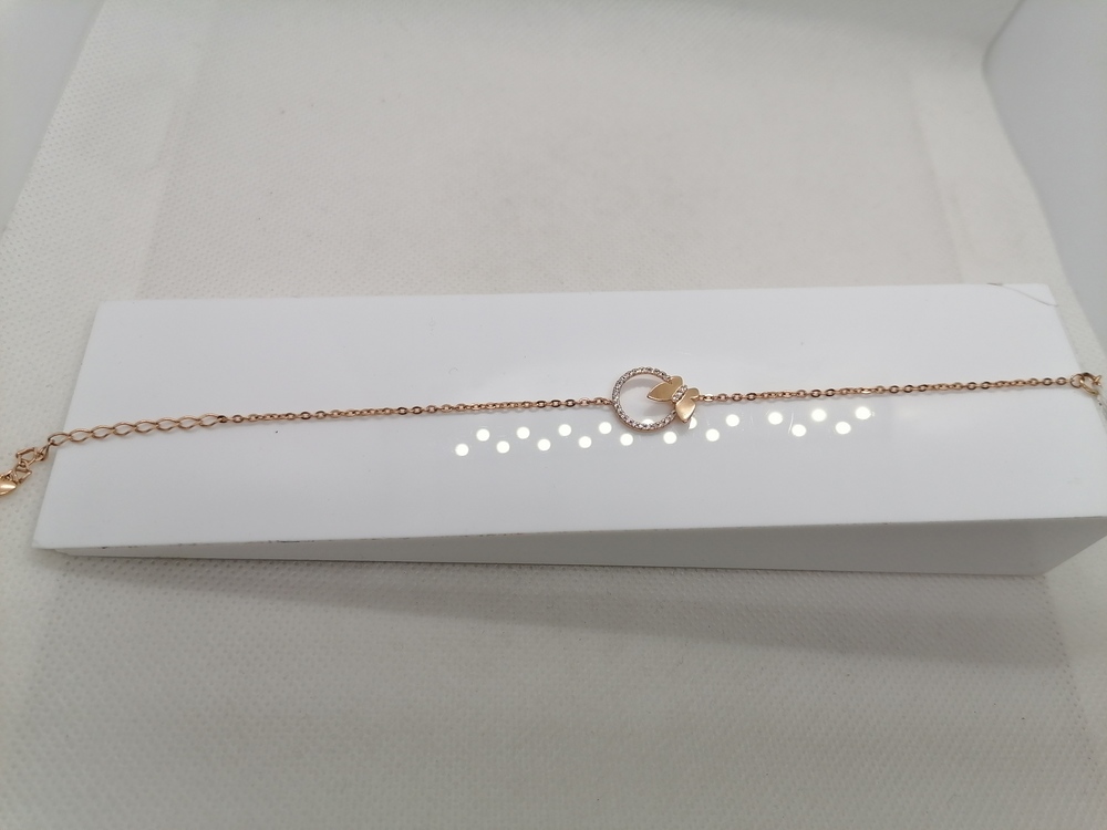 Б585 БРАСЛЕТ С КАМНЯМИ (Au 585)