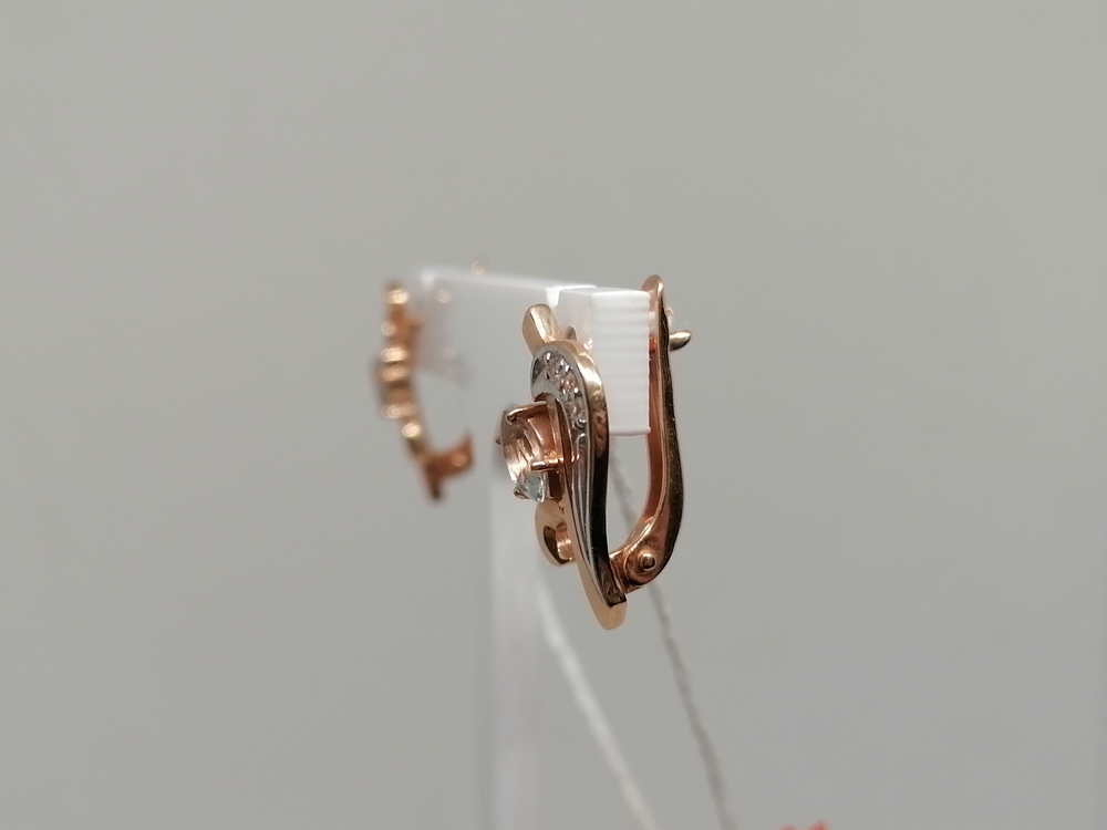 СКМИ585 СЕРЬГИ С КАМНЯМИ (Au 585) СКМИ585 СЕРЬГИ С КАМНЯМИ (Au 585)