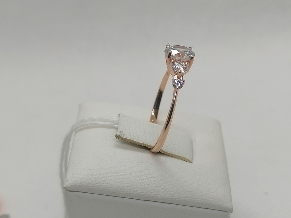 КОЛКМИ585 КОЛЬЦО С КАМНЯМИ (Au 585)