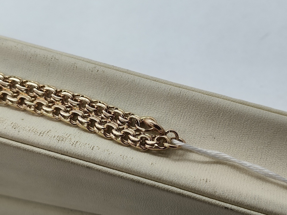 ЦЛБС585 ЦЕПЬ ПОЛНОВЕСНАЯ Бисмарк (Au 585)