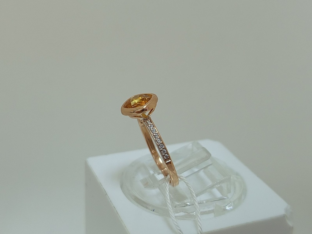 КОЛКМИ585 КОЛЬЦО С КАМНЯМИ (Au 585)