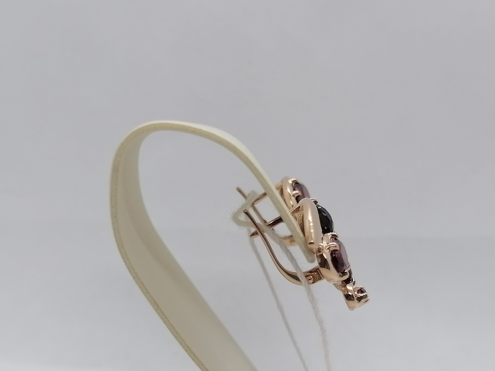 СЕРЬГИ С КАМНЯМИ (Au 585)